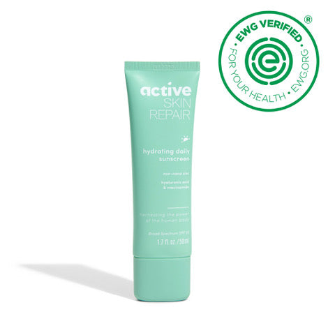 Hydrating Daily Mineral Sunscreen | Active Skin Repair